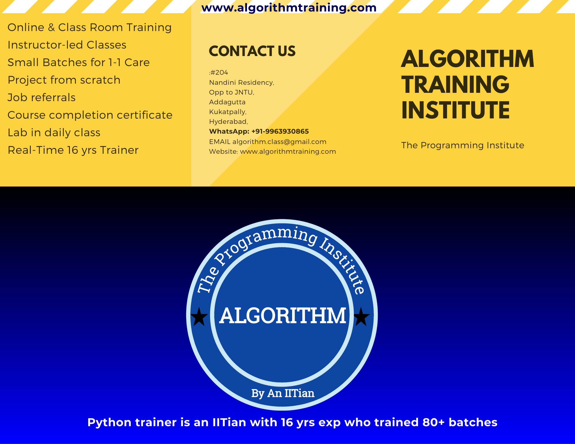 Python training in Hyderabad